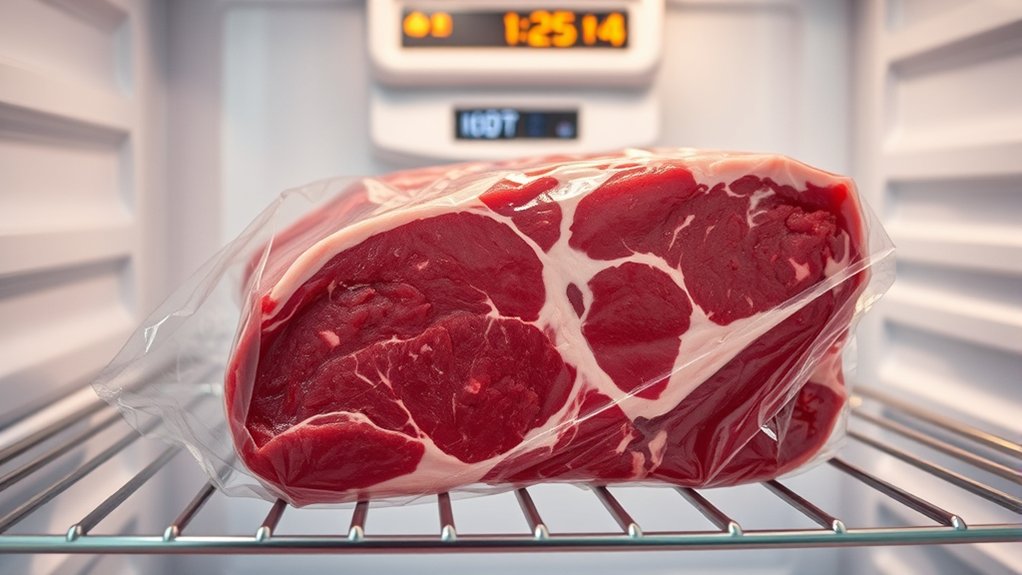 store raw beef promptly