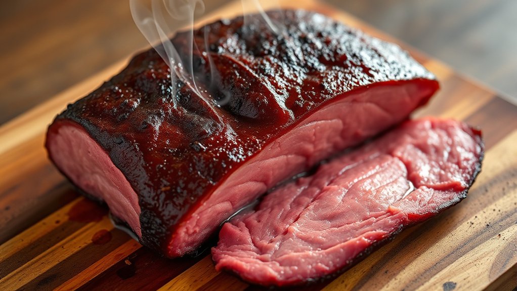 tender flavorful smoked brisket