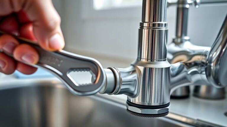 tighten kitchen faucet easily 4lqn0