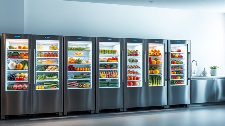 transparent door refrigerator options 6yicx
