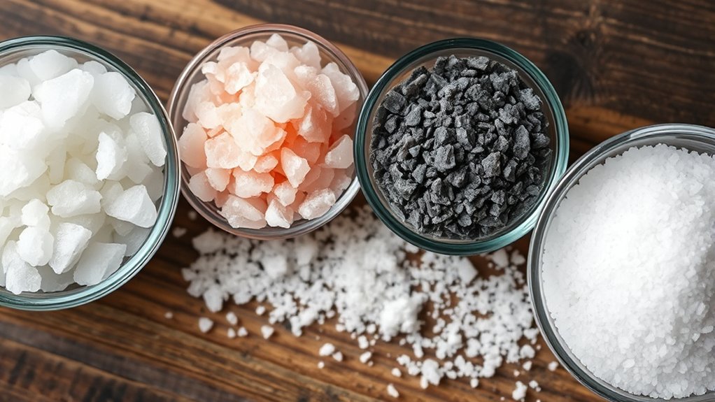 types of salt varieties