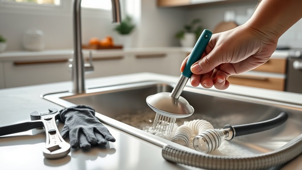 unclogging kitchen drain tips 2jtjh