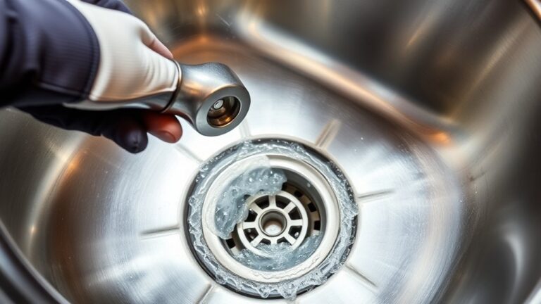 unclogging kitchen sink disposal kf8dg