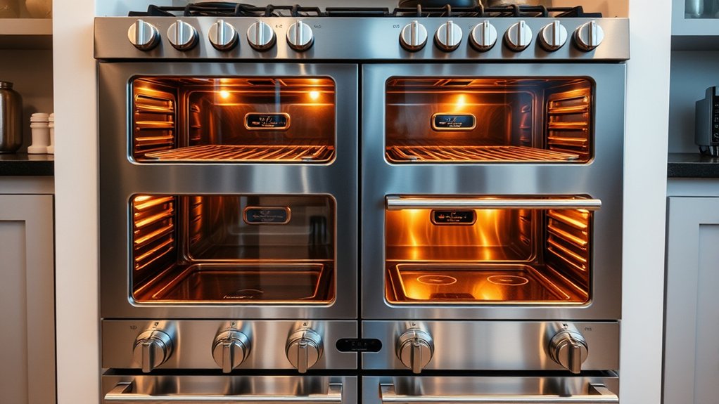 versatile dual oven efficiency
